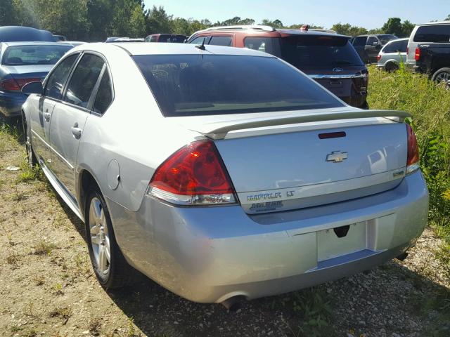 2G1WG5E32D1199125 - 2013 CHEVROLET IMPALA LT SILVER photo 3