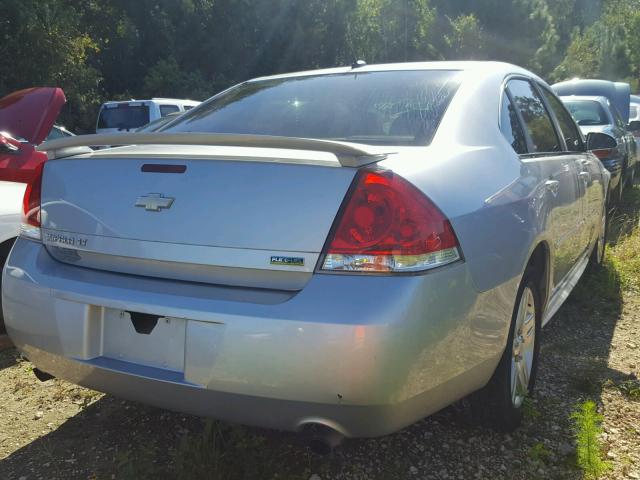 2G1WG5E32D1199125 - 2013 CHEVROLET IMPALA LT SILVER photo 4