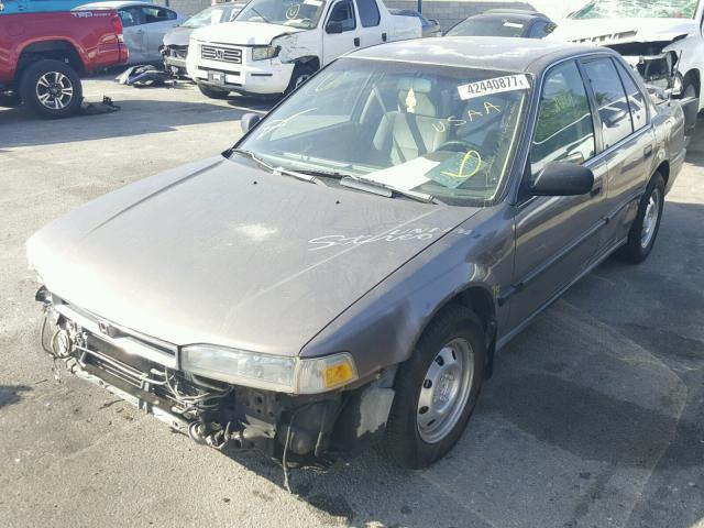 JHMCB7541LC088764 - 1990 HONDA ACCORD DX BROWN photo 2