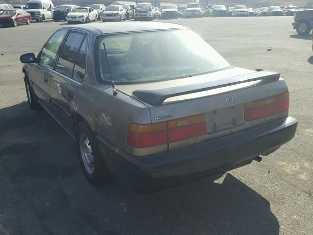 JHMCB7541LC088764 - 1990 HONDA ACCORD DX BROWN photo 3