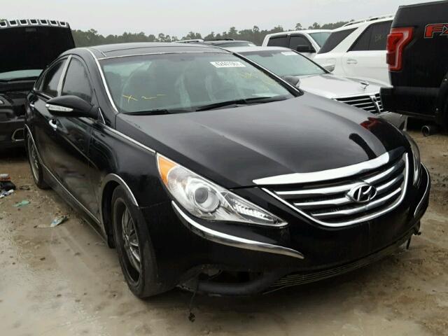 5NPEC4AB7EH946790 - 2014 HYUNDAI SONATA SE BLACK photo 1