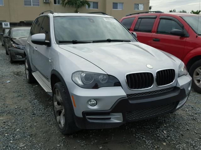 5UXFE83558L098467 - 2008 BMW X5 4.8I SILVER photo 1