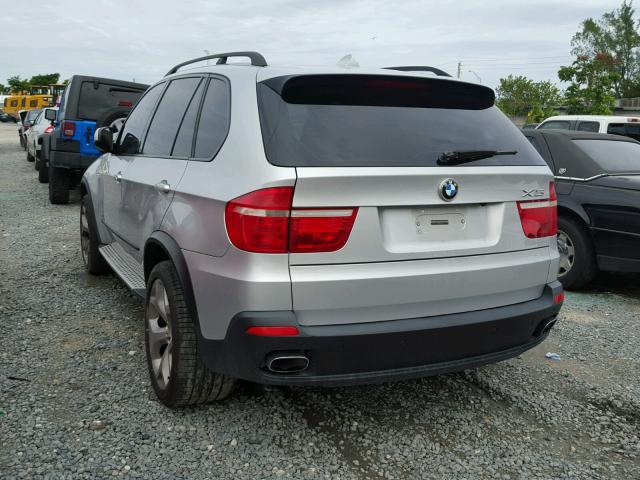 5UXFE83558L098467 - 2008 BMW X5 4.8I SILVER photo 3