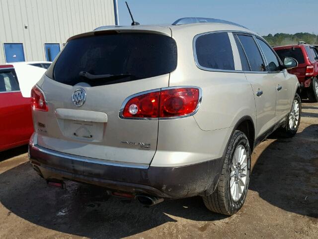 5GAEV23D49J114061 - 2009 BUICK ENCLAVE CX GOLD photo 4