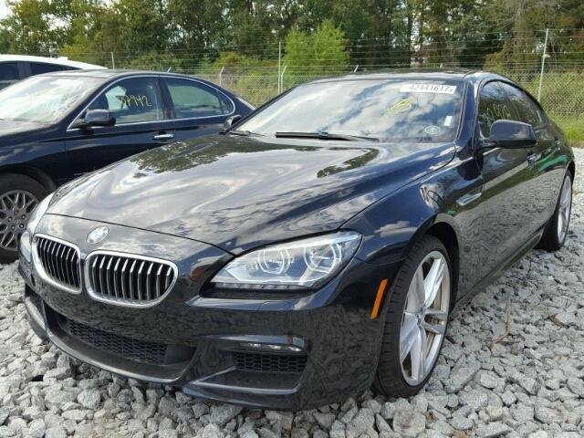 WBA6A0C57FD318159 - 2015 BMW 640 BLACK photo 2