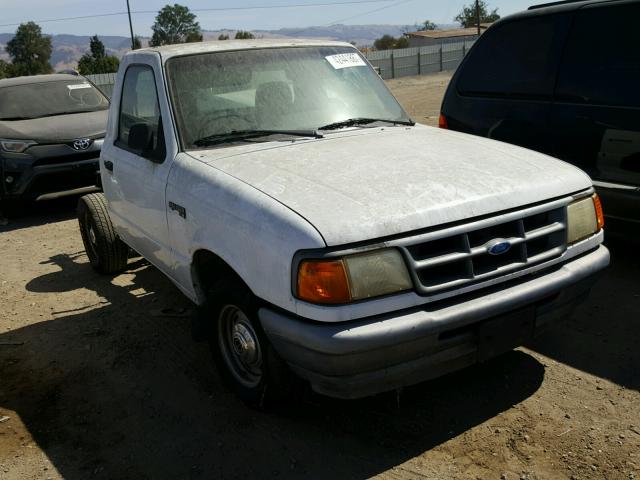 1FTCR10AXRUE28942 - 1994 FORD RANGER WHITE photo 1