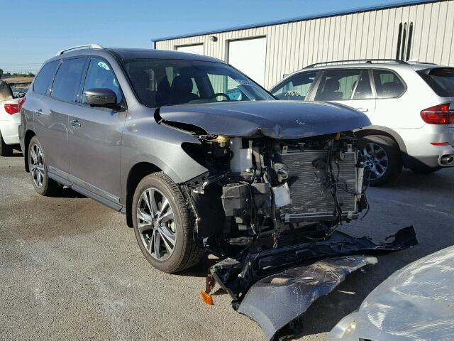 5N1DR2MN9HC656017 - 2017 NISSAN PATHFINDER GRAY photo 1