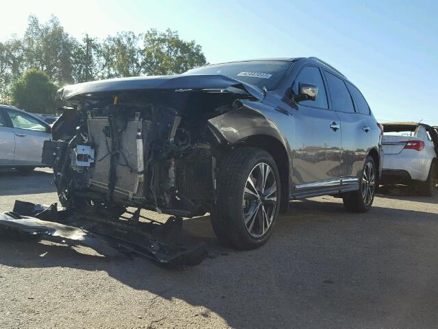 5N1DR2MN9HC656017 - 2017 NISSAN PATHFINDER GRAY photo 2