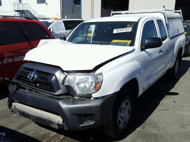 5TFTX4CN3DX028024 - 2013 TOYOTA TACOMA ACC WHITE photo 2