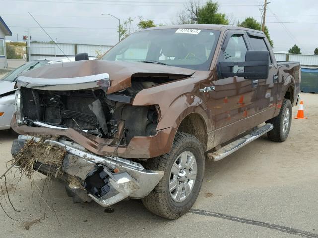 1FTFW1EF9BFA18038 - 2011 FORD F150 SUPER BROWN photo 2