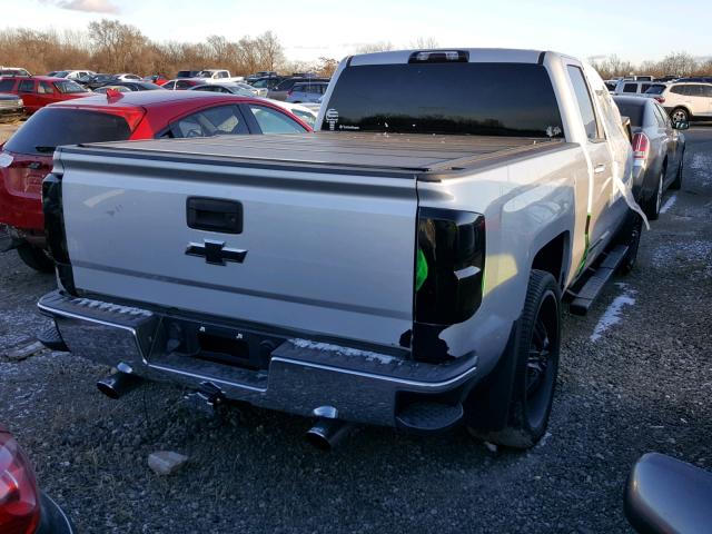 1GCRCREC5FZ304726 - 2015 CHEVROLET SILVERADO SILVER photo 4