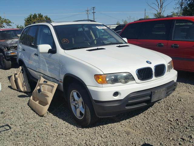 WBAFA53501LM76712 - 2001 BMW X5 3.0I WHITE photo 1