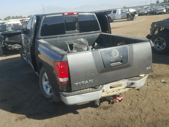 1N6AA07A74N567182 - 2004 NISSAN TITAN XE GRAY photo 3