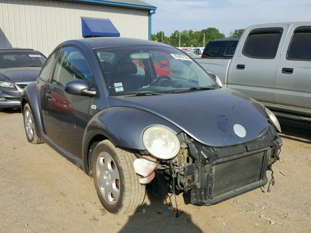 3VWCB21CX2M456810 - 2002 VOLKSWAGEN NEW BEETLE ნაცრისფერი ფოტო 1
