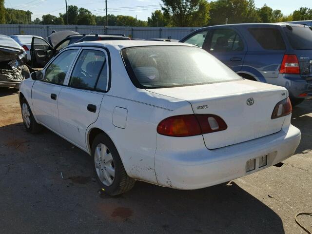 1NXBR12E2XZ152521 - 1999 TOYOTA COROLLA WHITE photo 3