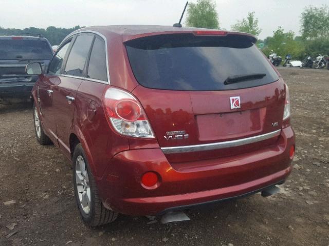 3GSCL13778S700898 - 2008 SATURN VUE REDLIN RED photo 3