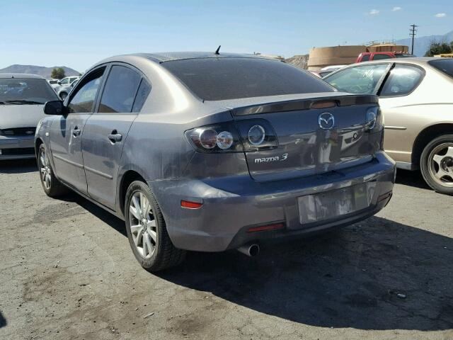 JM1BK32G171746363 - 2007 MAZDA 3 I BLUE photo 3