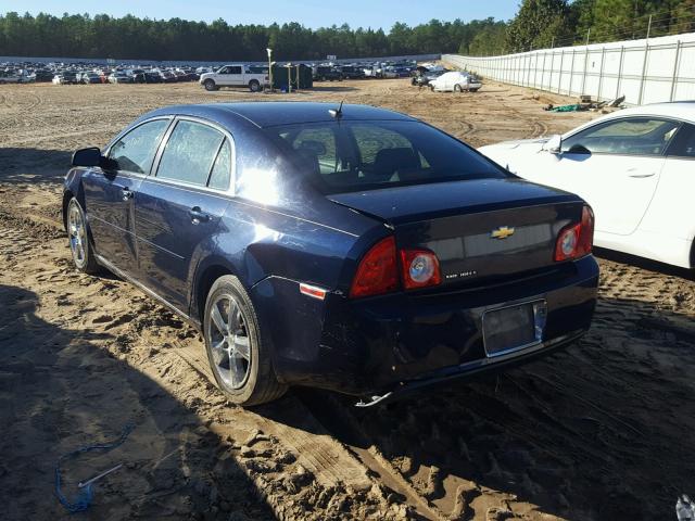 1G1ZD5EB0A4144993 - 2010 CHEVROLET MALIBU 2LT BLUE photo 3