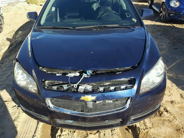 1G1ZD5EB0A4144993 - 2010 CHEVROLET MALIBU 2LT BLUE photo 9