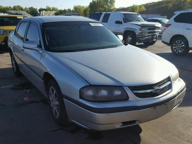 2G1WF52E859221964 - 2005 CHEVROLET IMPALA SILVER photo 1