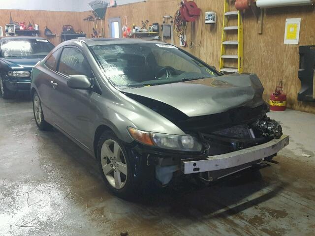 2HGFG12887H575582 - 2007 HONDA CIVIC GRAY photo 1