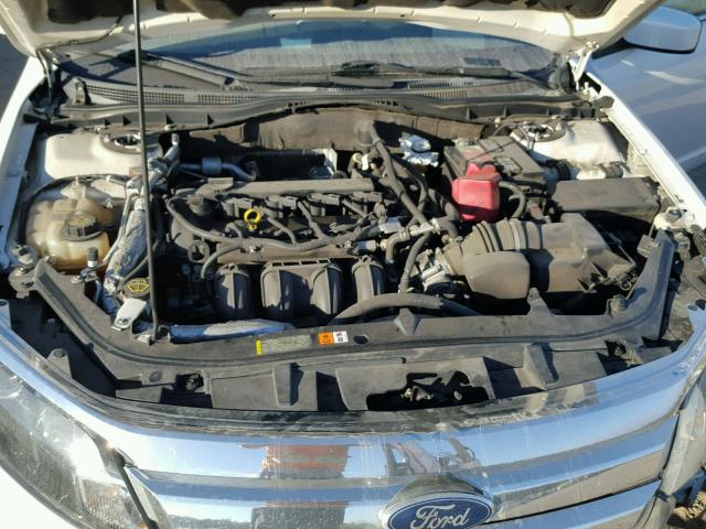 3FAHP0JAXAR159248 - 2010 FORD FUSION SEL WHITE photo 6