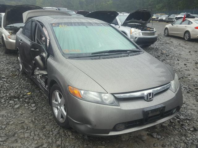 1HGFA15998L000286 - 2008 HONDA CIVIC EXL GRAY photo 1