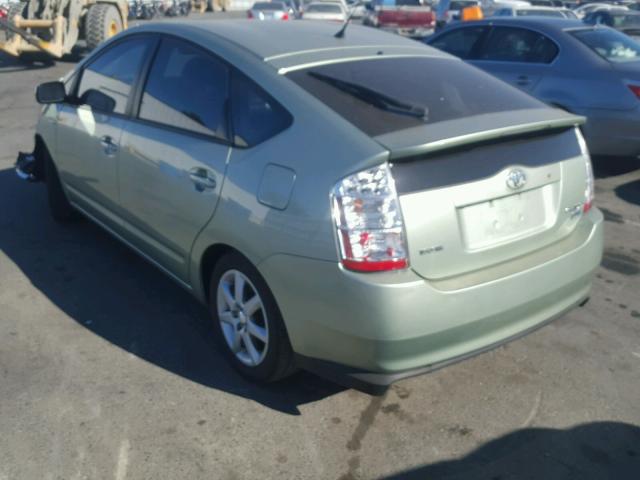 JTDKB20U777609539 - 2007 TOYOTA PRIUS GREEN photo 3