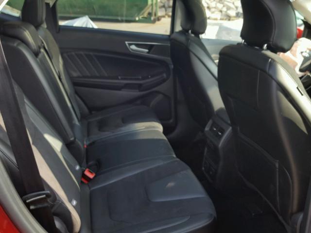 2FMTK3AP7FBB21518 - 2015 FORD EDGE Червоний фото 6