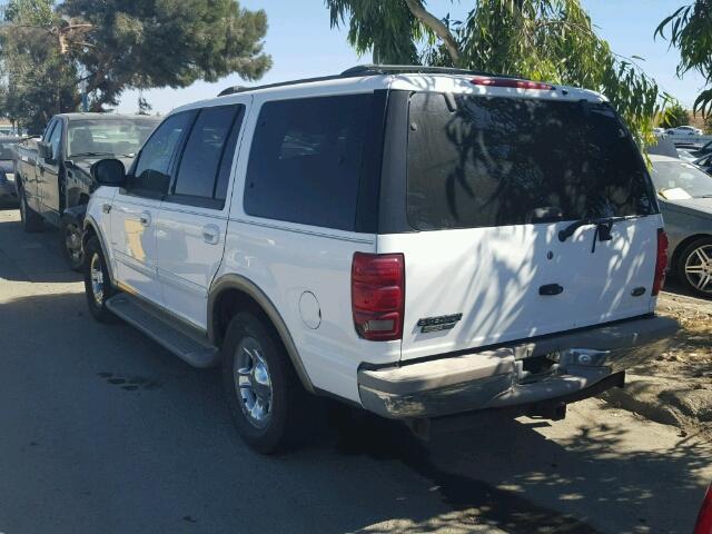 1FMRU17LX2LA92717 - 2002 FORD EXPEDITION WHITE photo 3