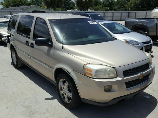 1GNDV23147D167832 - 2007 CHEVROLET UPLANDER L 金色 照片 1