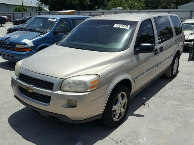 1GNDV23147D167832 - 2007 CHEVROLET UPLANDER L 金色 照片 2