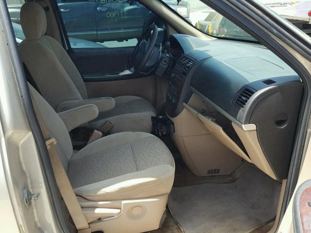 1GNDV23147D167832 - 2007 CHEVROLET UPLANDER L 金色 照片 5