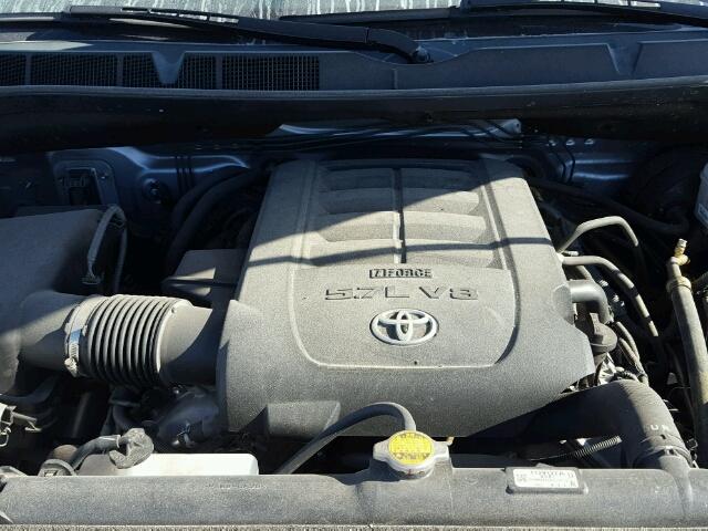 5TFRY5F11DX144778 - 2013 TOYOTA TUNDRA SILVER photo 7