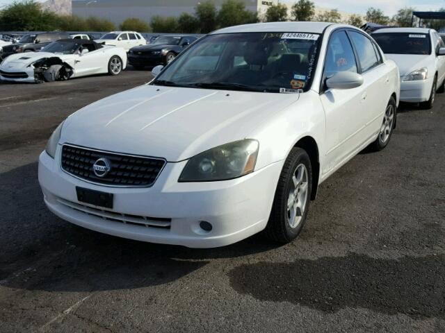 1N4AL11D95N492501 - 2005 NISSAN ALTIMA S WHITE photo 2