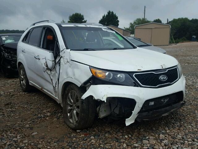 5XYKW4A27BG094972 - 2011 KIA SORENTO SX WHITE photo 1