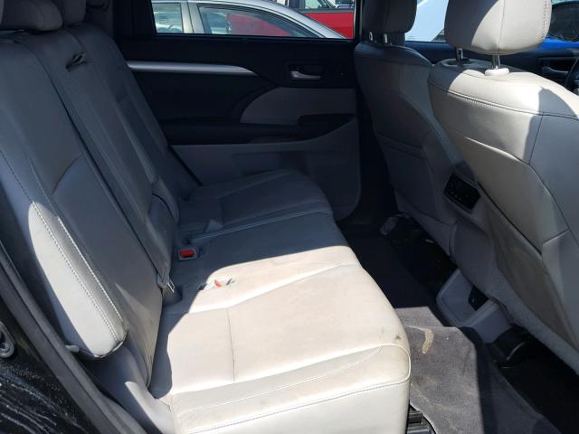 5TDKKRFH3ES028397 - 2014 TOYOTA HIGHLANDER შავი ფოტო 6
