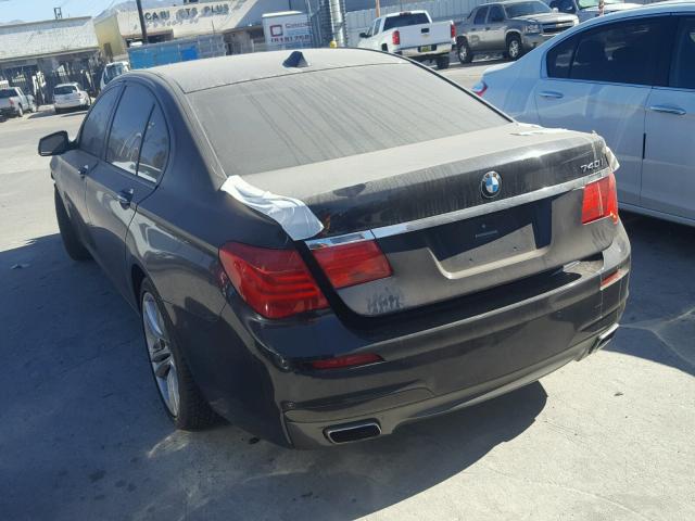 WBAKA4C59BC612541 - 2011 BMW 740 I BLUE photo 3