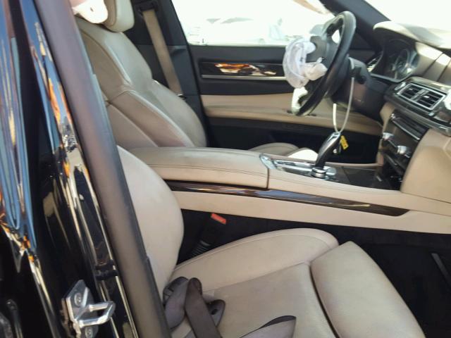 WBAKA4C59BC612541 - 2011 BMW 740 I BLUE photo 5