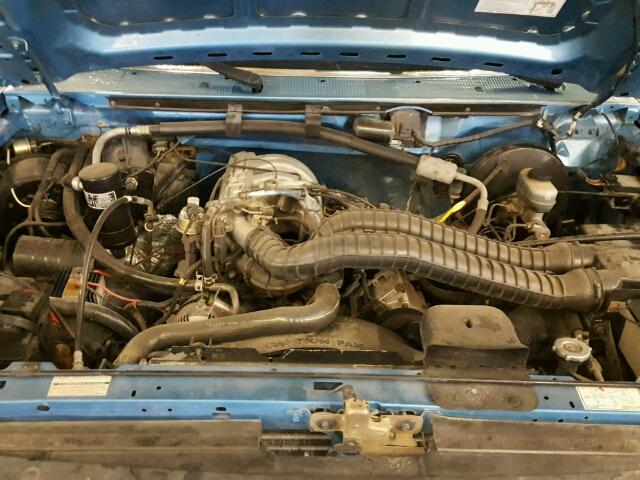 1FTEX14N9PKB70286 - 1993 FORD F150 TWO TONE photo 7