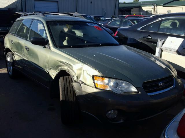 4S4BP61C277342336 - 2007 SUBARU LEGACY GREEN photo 1