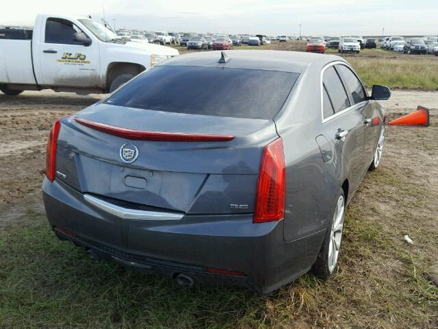 1G6AE5S30D0114597 - 2013 CADILLAC ATS GRAY photo 4