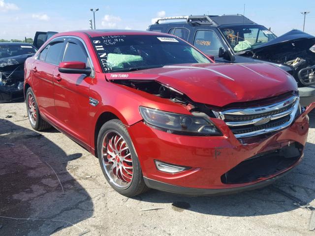 1FAHP2KT3AG127499 - 2010 FORD TAURUS SHO RED photo 1