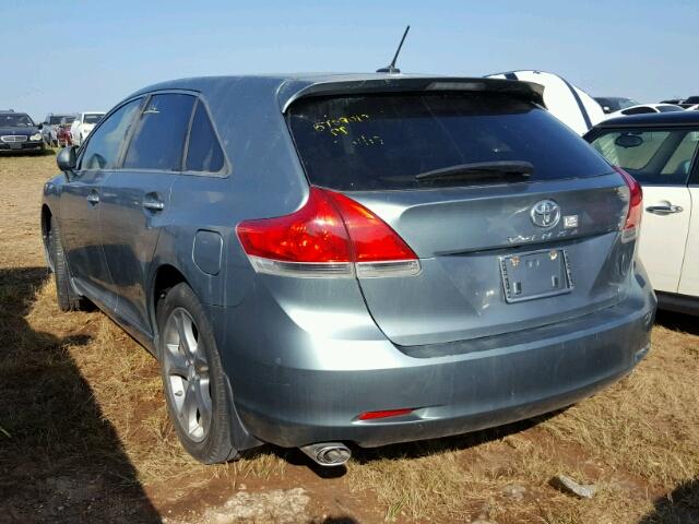 4T3ZK3BB4BU045393 - 2011 TOYOTA VENZA GREEN photo 3