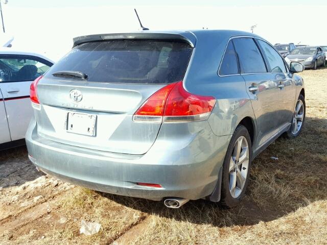 4T3ZK3BB4BU045393 - 2011 TOYOTA VENZA GREEN photo 4