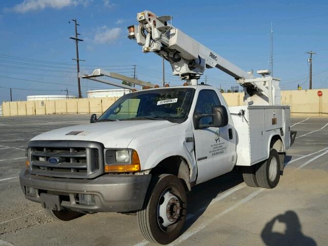 1FDXF46F3XED33625 - 1999 FORD F450 SUPER WHITE photo 2