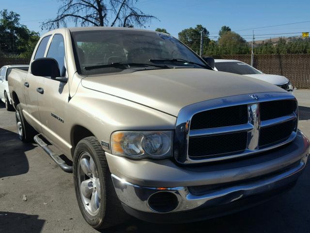 1D7HA18D64S723039 - 2004 DODGE RAM 1500 BEIGE photo 1