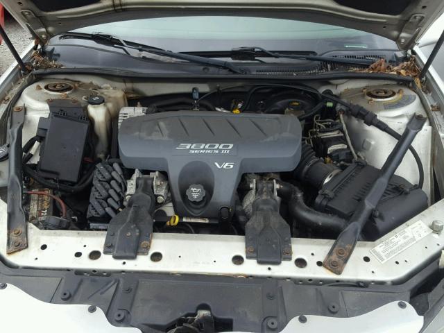 2G2WP522741353349 - 2004 PONTIAC GRAND PRIX GRAY photo 7