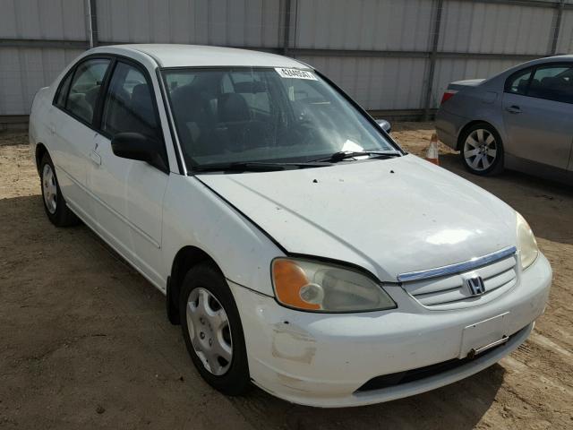 2HGES16562H598801 - 2002 HONDA CIVIC LX WHITE photo 1