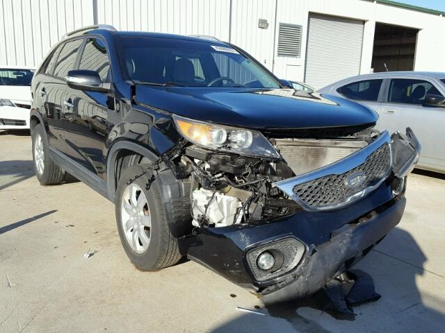 5XYKT3A19BG064415 - 2011 KIA SORENTO BLACK photo 1